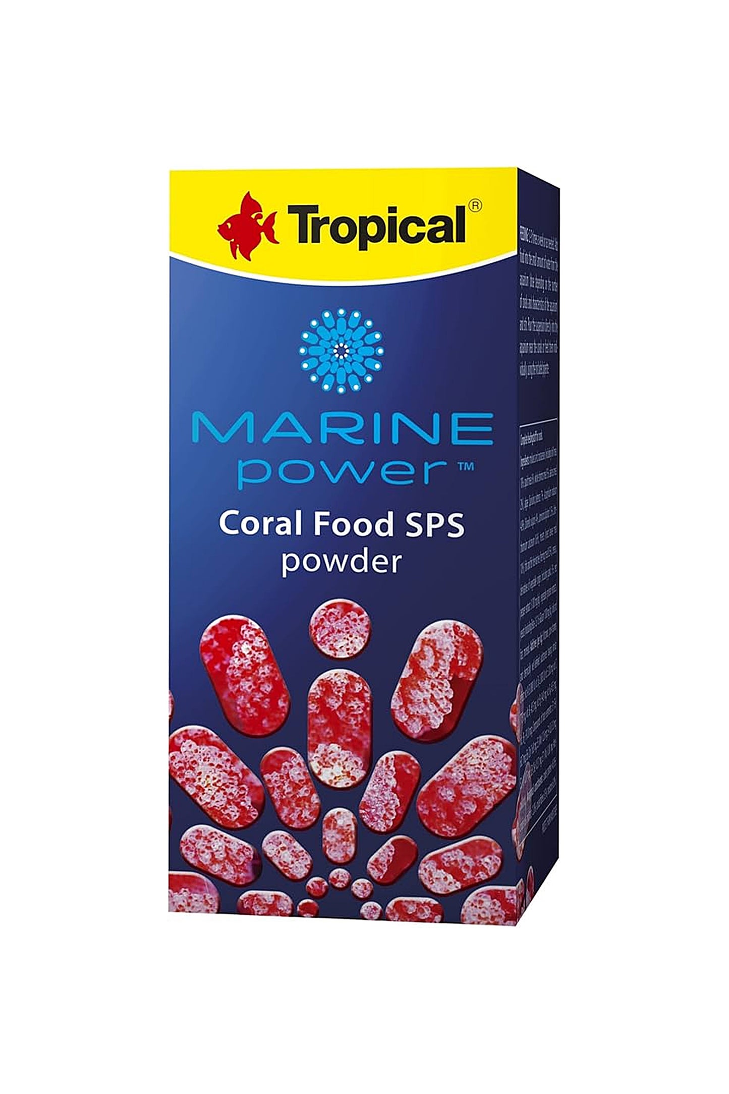 Tropical - Coral Marinho Alimentos SPS em Pó 70 grs.