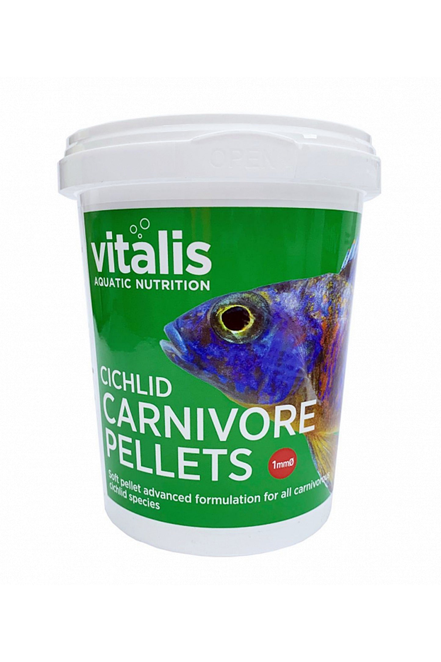 Vitalis - Cc00070 Pellets Carnívoros Cichild 1mm. 70G