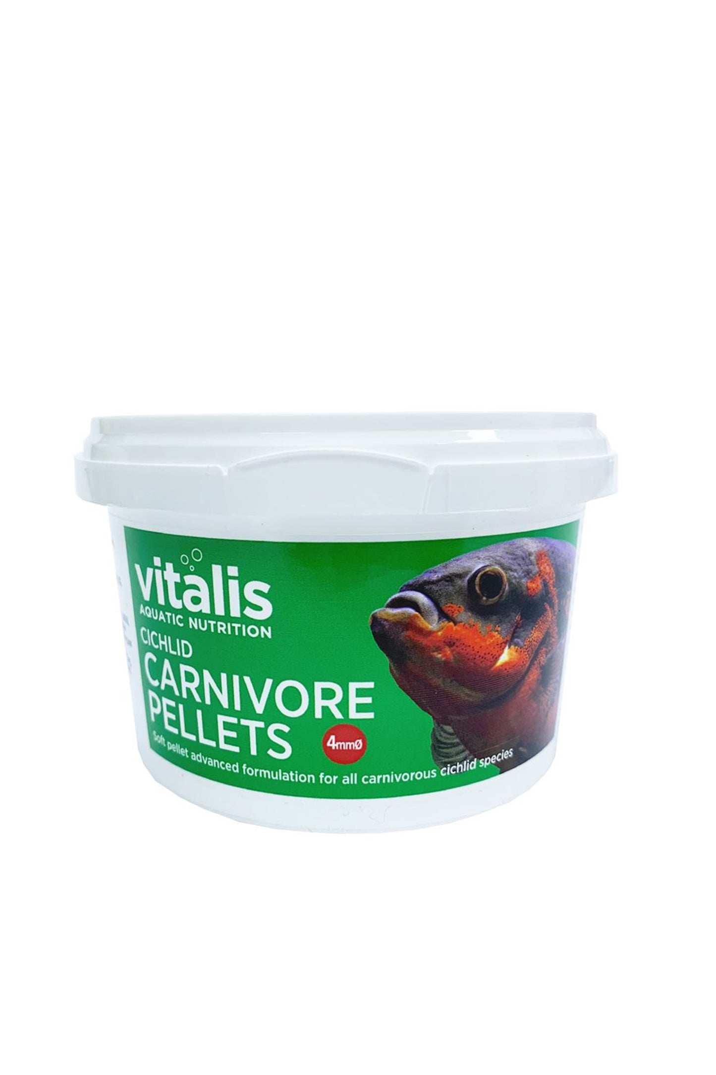 Vitalis - Cc00300 Cichild Carnivore Pellets 4mm. 300G