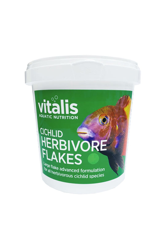 Vitalis - Cf00250 Cichild Herbivore Flakes 250G