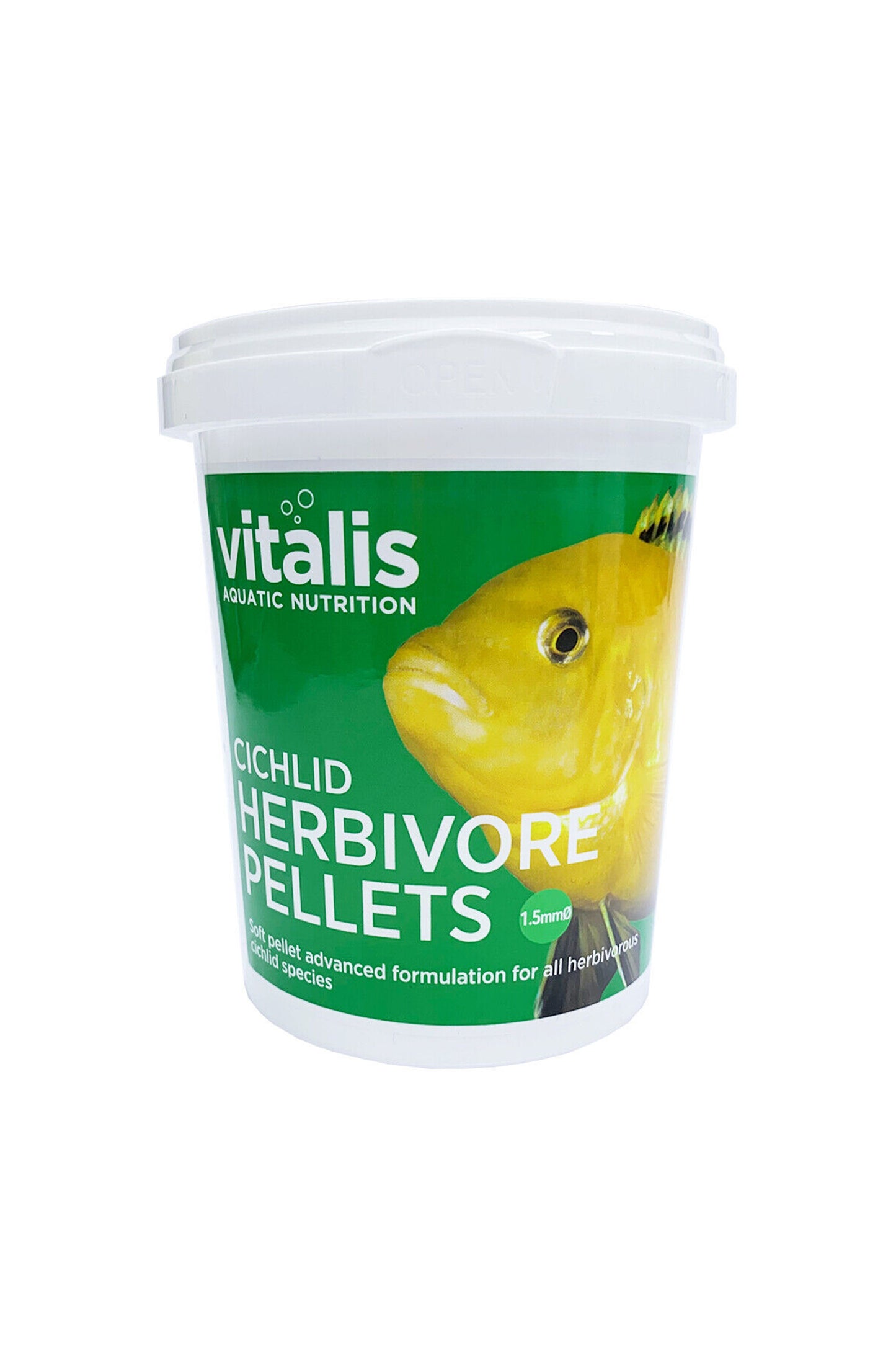 Vitalis - Ch00260 Pelotas de Herbívoro Cichild 1,5mm. 260G