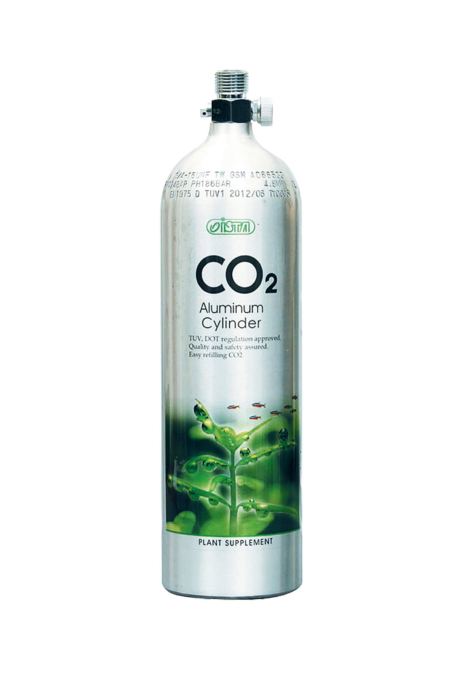 Cilindro de CO2 de alumínio (0,5 litros)