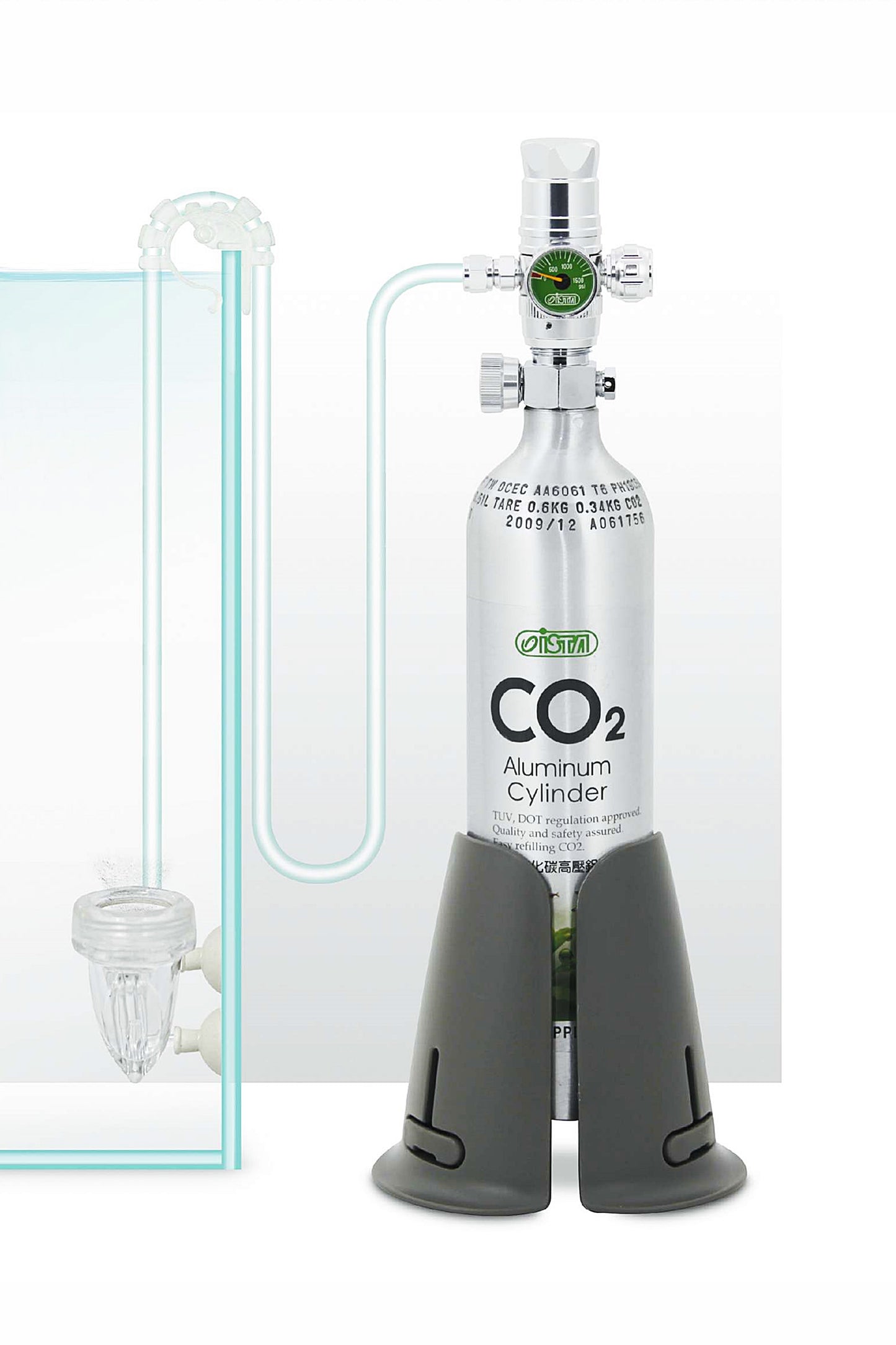 Kit CO2 com Cilindro de Alumínio (0,50 L) A