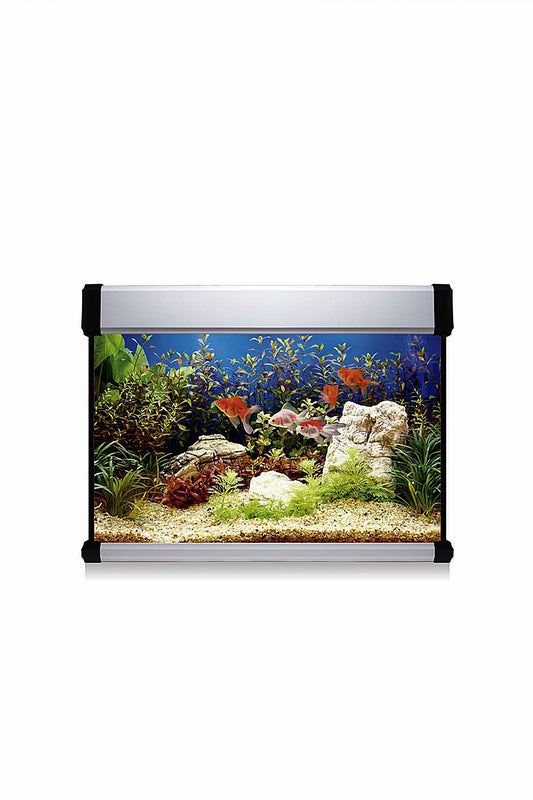 AquaLux PRO 68 Aquarium-Set mit Innenfilter (68 Liter), Weiß