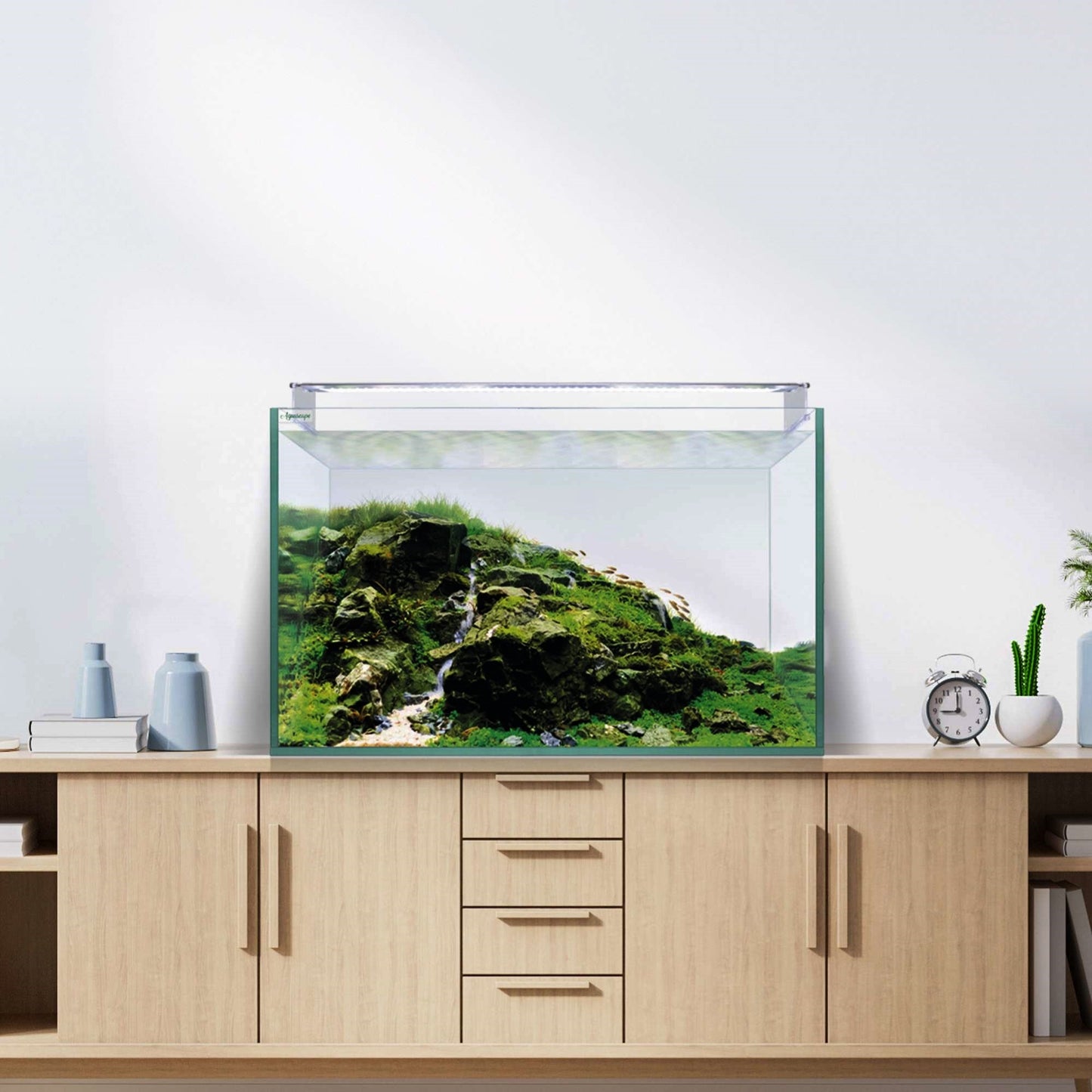 Kit de aquário AquaScape RGB PRO Extra Clear 200 (182 litros)