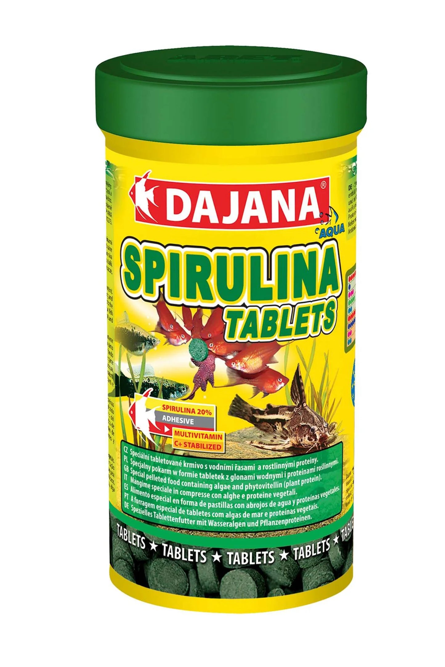 Lebensmittel Spirulina Tabletten von Dajana (250 ml)