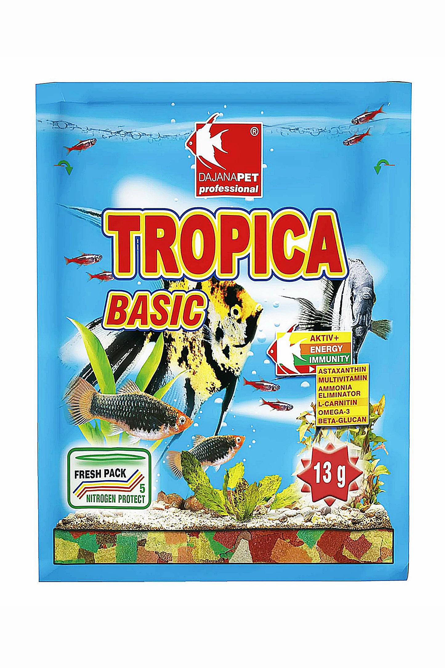 Alimento Tropica Basic (sobre) de Dajana (13 gr)