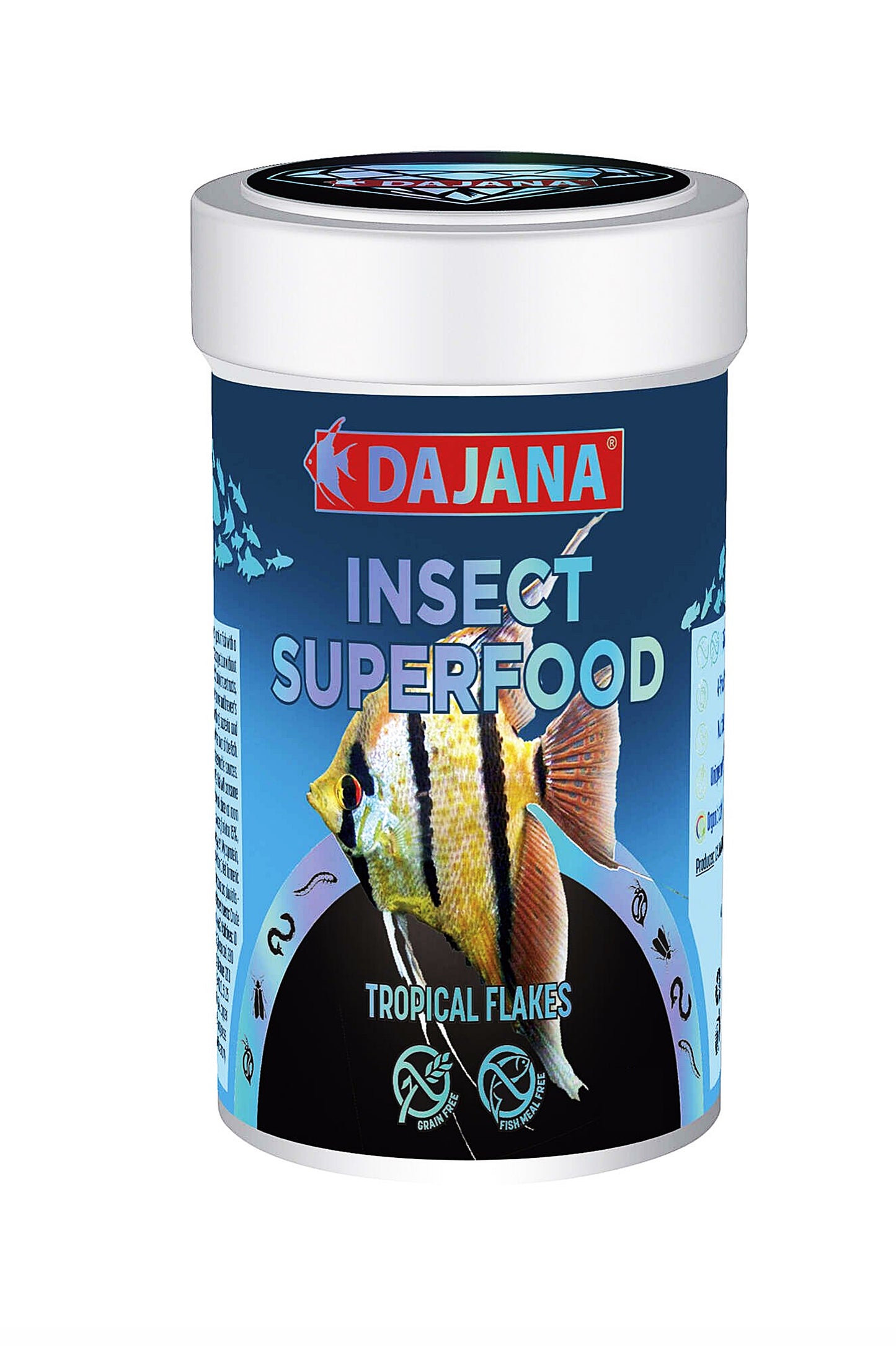 Escamas de peixes tropicais de superalimento para insetos (100 ml)