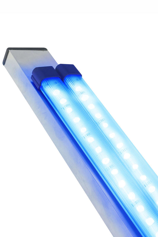 Kit LEDs Azules Rígidos Montados en Barra de Aluminio (196 cm)