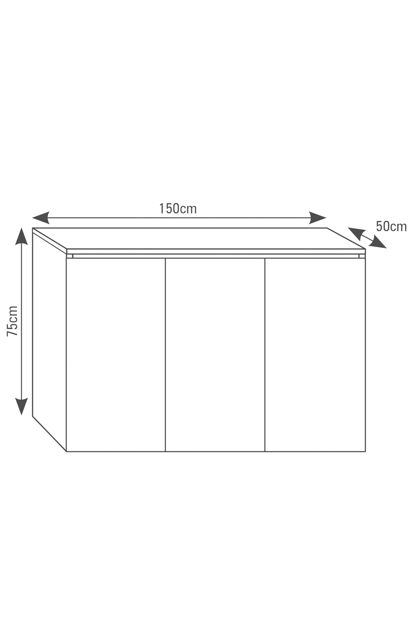 AquaScape PRO Aquariumtisch (150 cm) Weiß