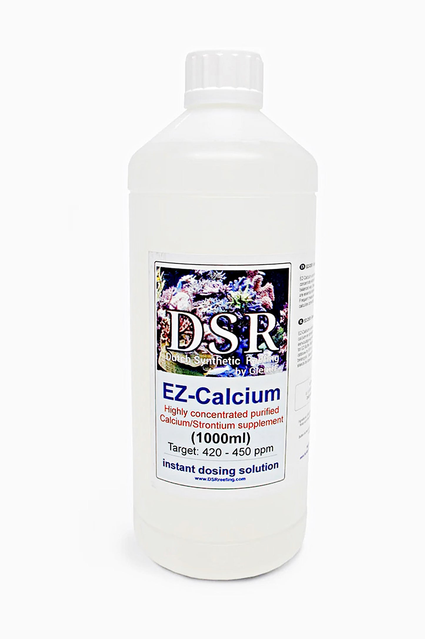 Solução de cálcio e estrôncio: EZ Calcium DSR (1 litro)