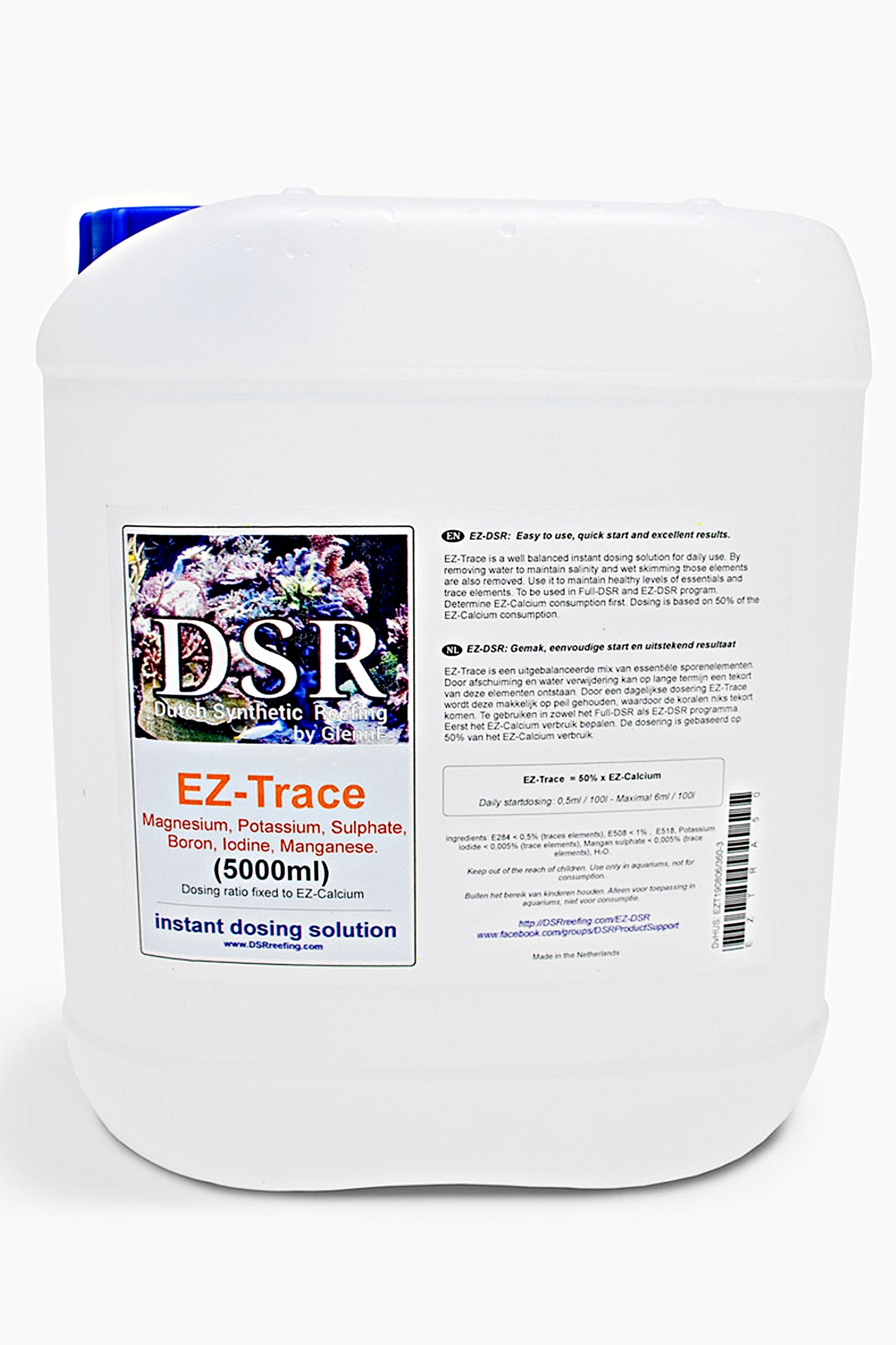 Suplemento Essencial de Oligoelementos: EZ Trace DSR (5 litros)