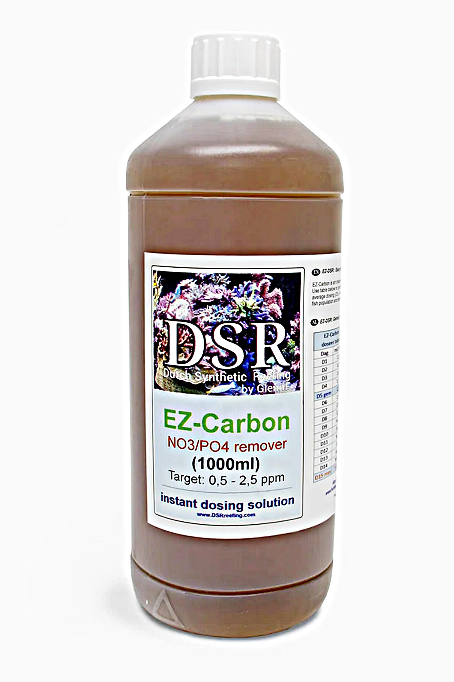 Antifosfatos e Nitratos: EZ Carbon DSR (1 litro)