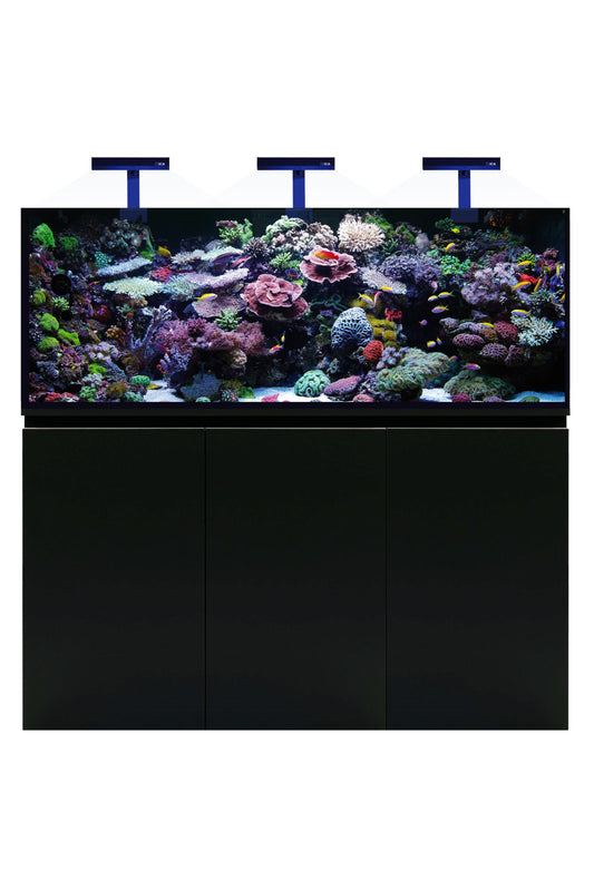 Meeresaquarium mit AquaOcean PRO Sumpf von 414 Litern – MarineLamp LED-Beleuchtung