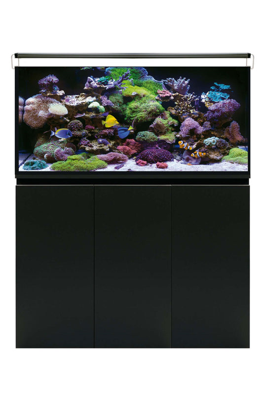 Meeresaquarium mit AquaOcean PRO Sumpf von 348 Litern – Coral LED PRO II Beleuchtung