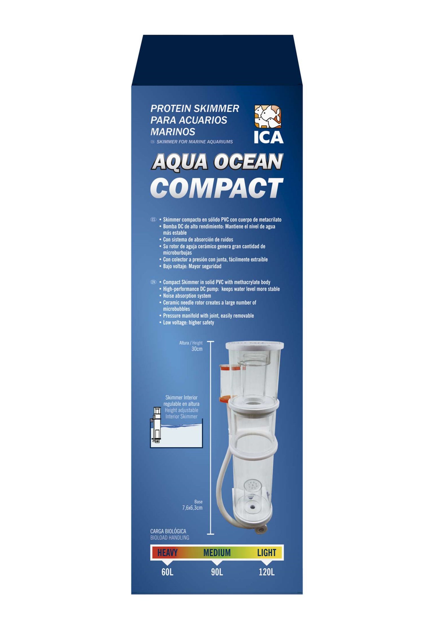 AquaOcean Compact Hängeskimmer (120 Liter)