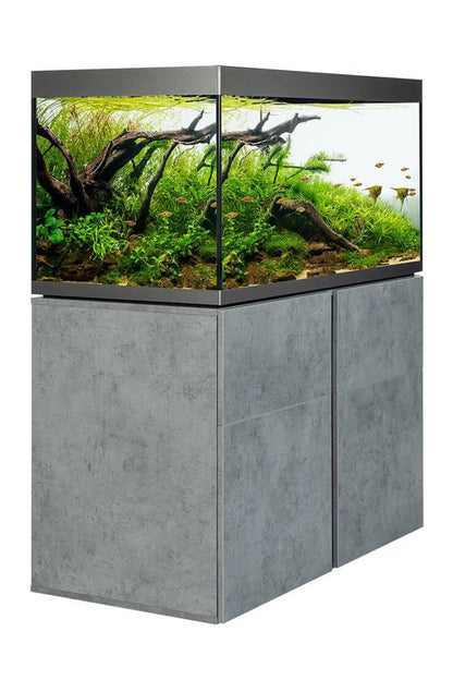 Acuario Fluval SIENA de 332 litros con mueble en Hormigón