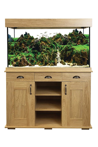 Acuario Fluval Shaker 345 litros en Roble