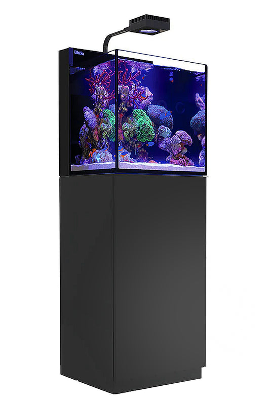 Aquário Península MAX NANO (com ReefLED com mesa preta) 75 litros