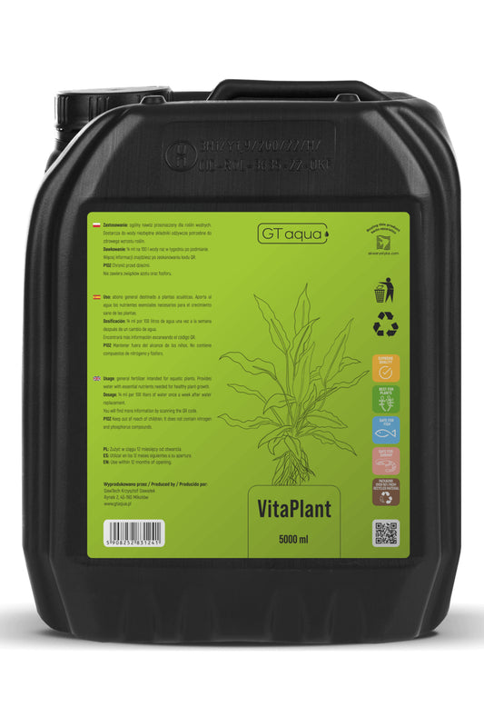 GT VITAPLANT - Fertilizante completo 5.000 ml