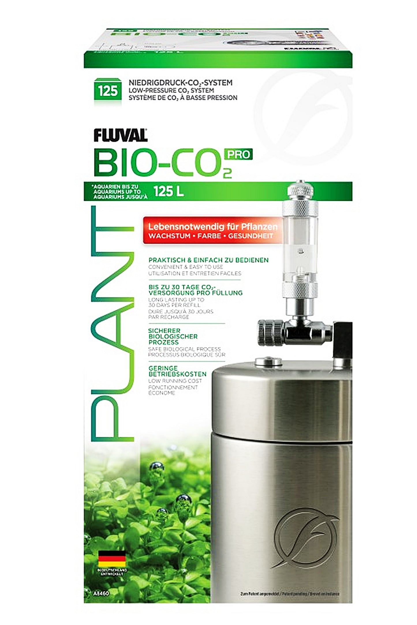 Fluval BIO-CO₂ PRO-System für 125-Liter-Aquarien