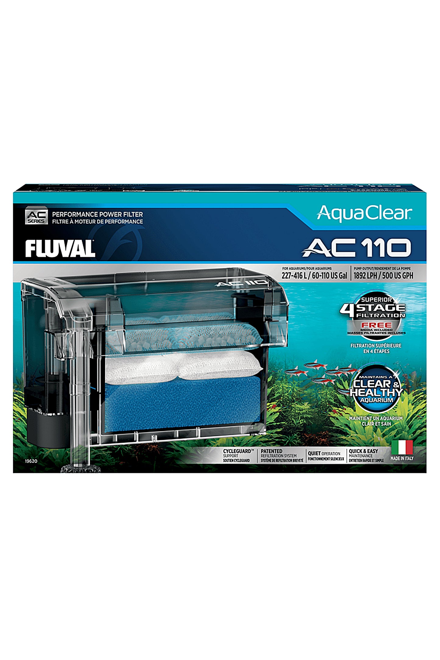 Fluval Aquaclear - Filtro de mochila AC110