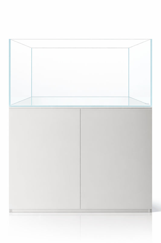 Acuario Gran Cubic SUPER AQUASCAPING 122 de 366 litros en Blanco