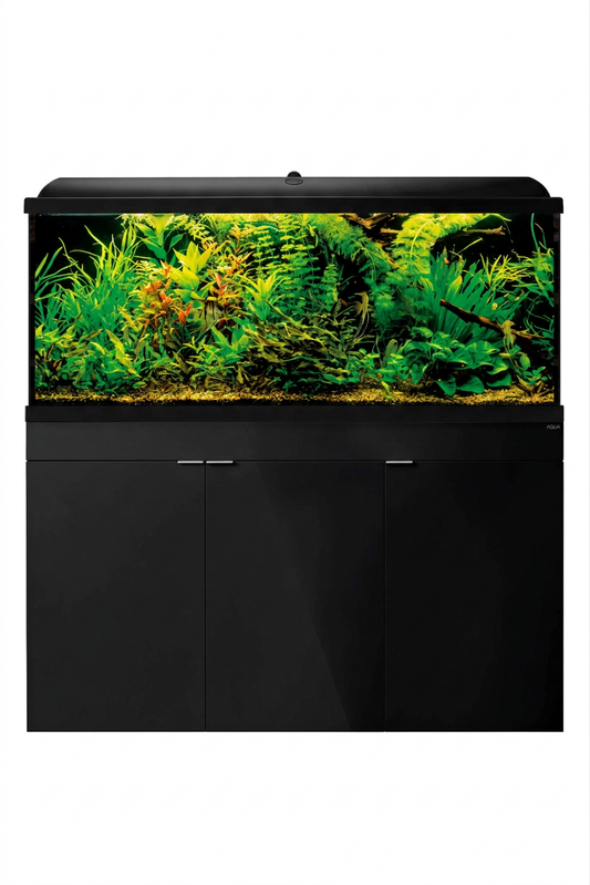 AquaLED PRO - Acuario 240 litros y mesa AquaStand en Negro