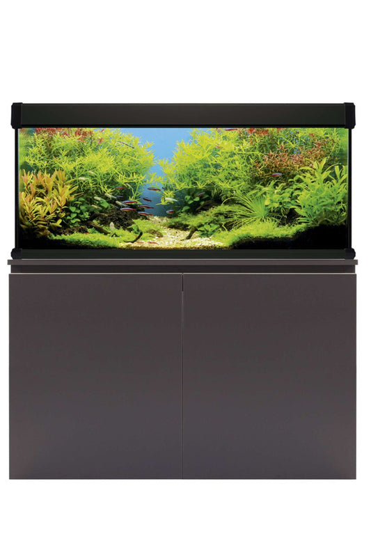 AquaLUX PRO 240 - Acuario de 240 litros con mueble Negro