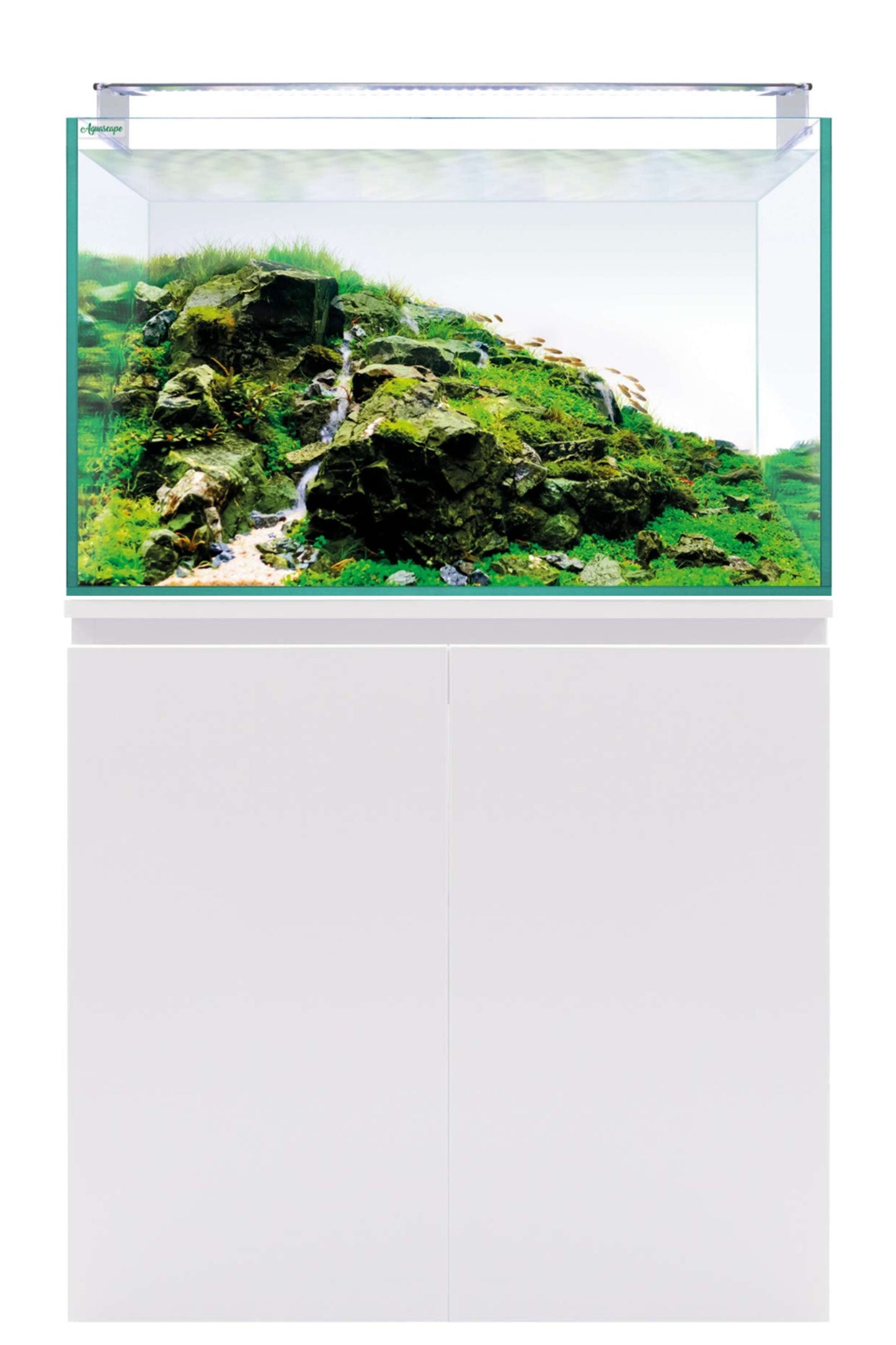 AquaScape RGB PRO 200 - Acuario de 182 litros con mueble