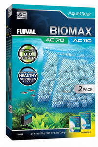 Material filtrante para filtro Fluval AC70/110 BioMax 2 ud.