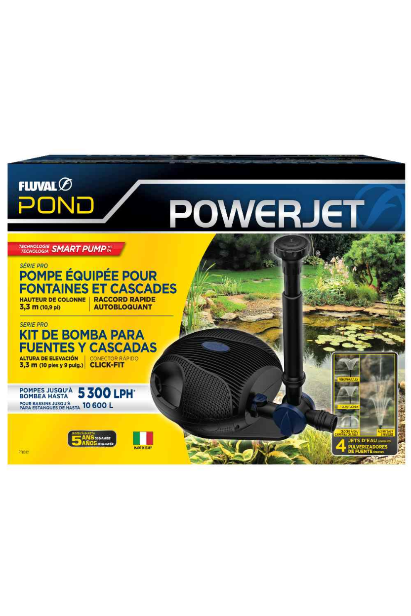 Nuevo Fluval POND - Bomba PowerJet 5300