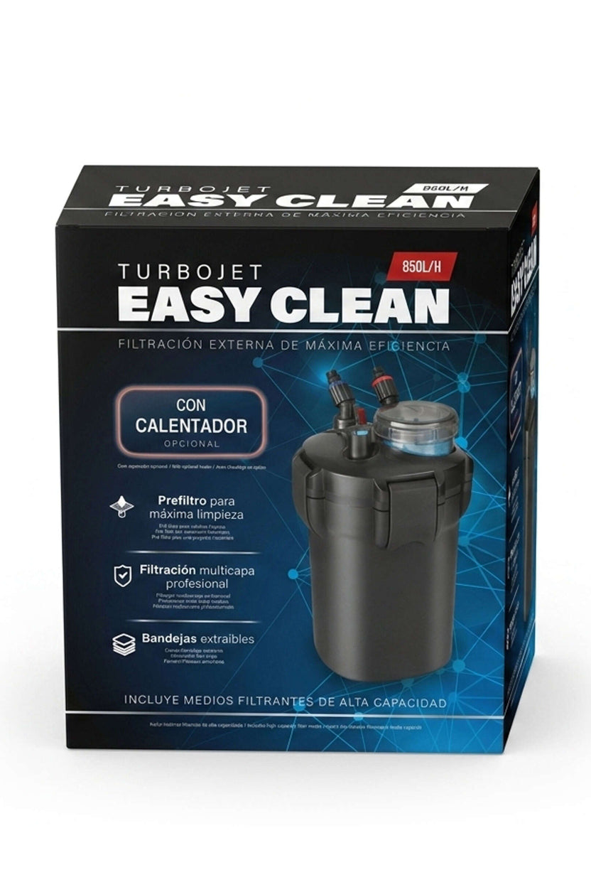 Filtro externo TURBOJET EASY CLEAN HT de 850 litros/hora
