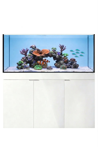AquaOcean de 240 litros con mueble blanco