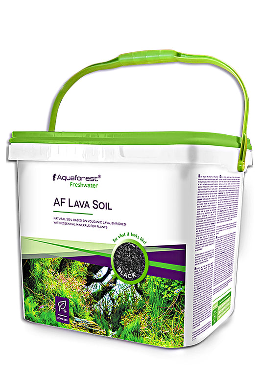 Aquaforest - Substrato Lava Soil Preto 5 litros