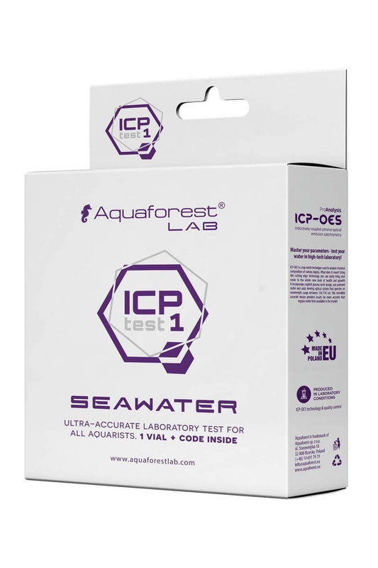 Aquaforest - ICP Marinlab Test 1 - Agua Salada