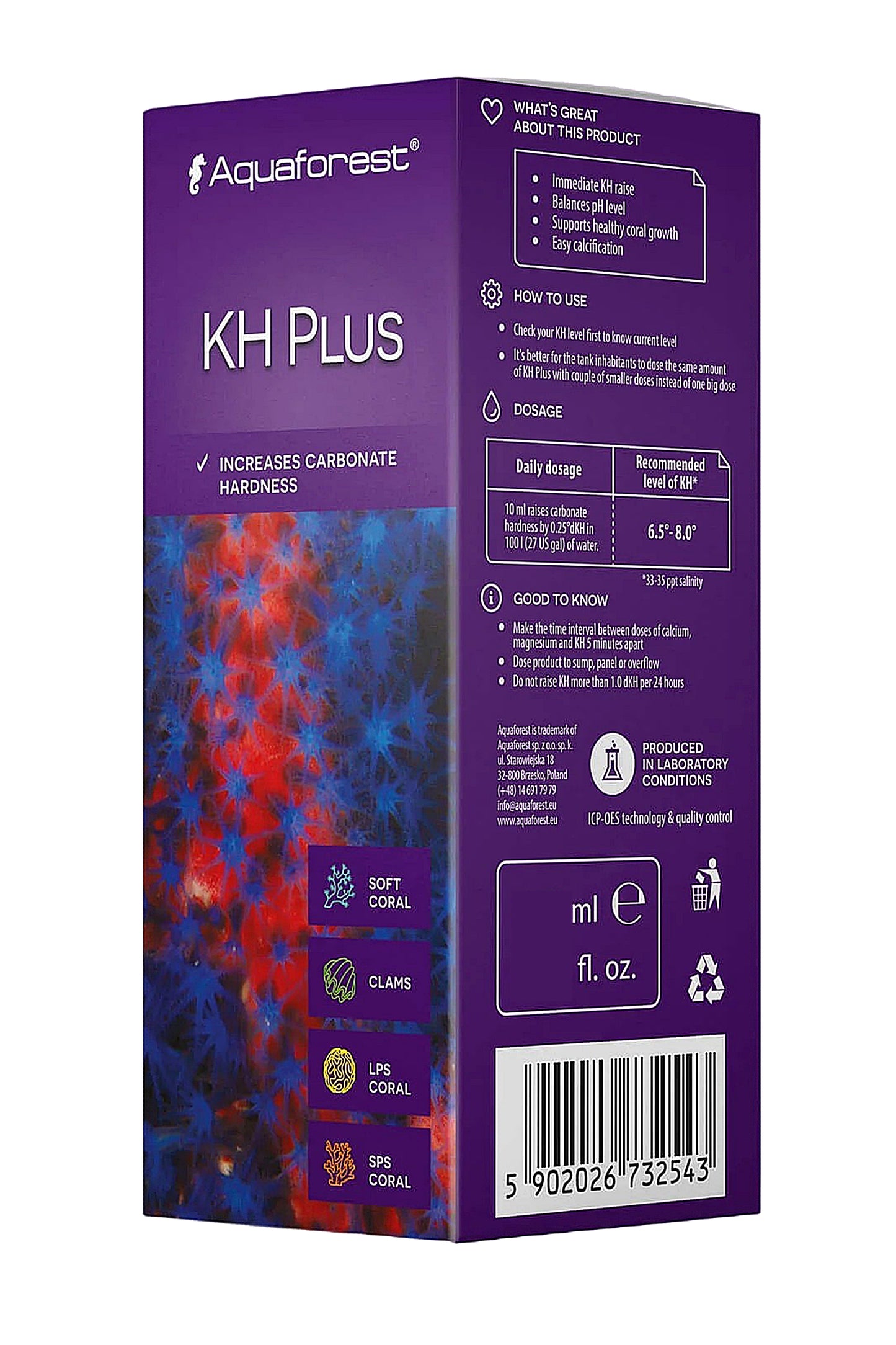 Aquaforest - KH Plus 250 ml.