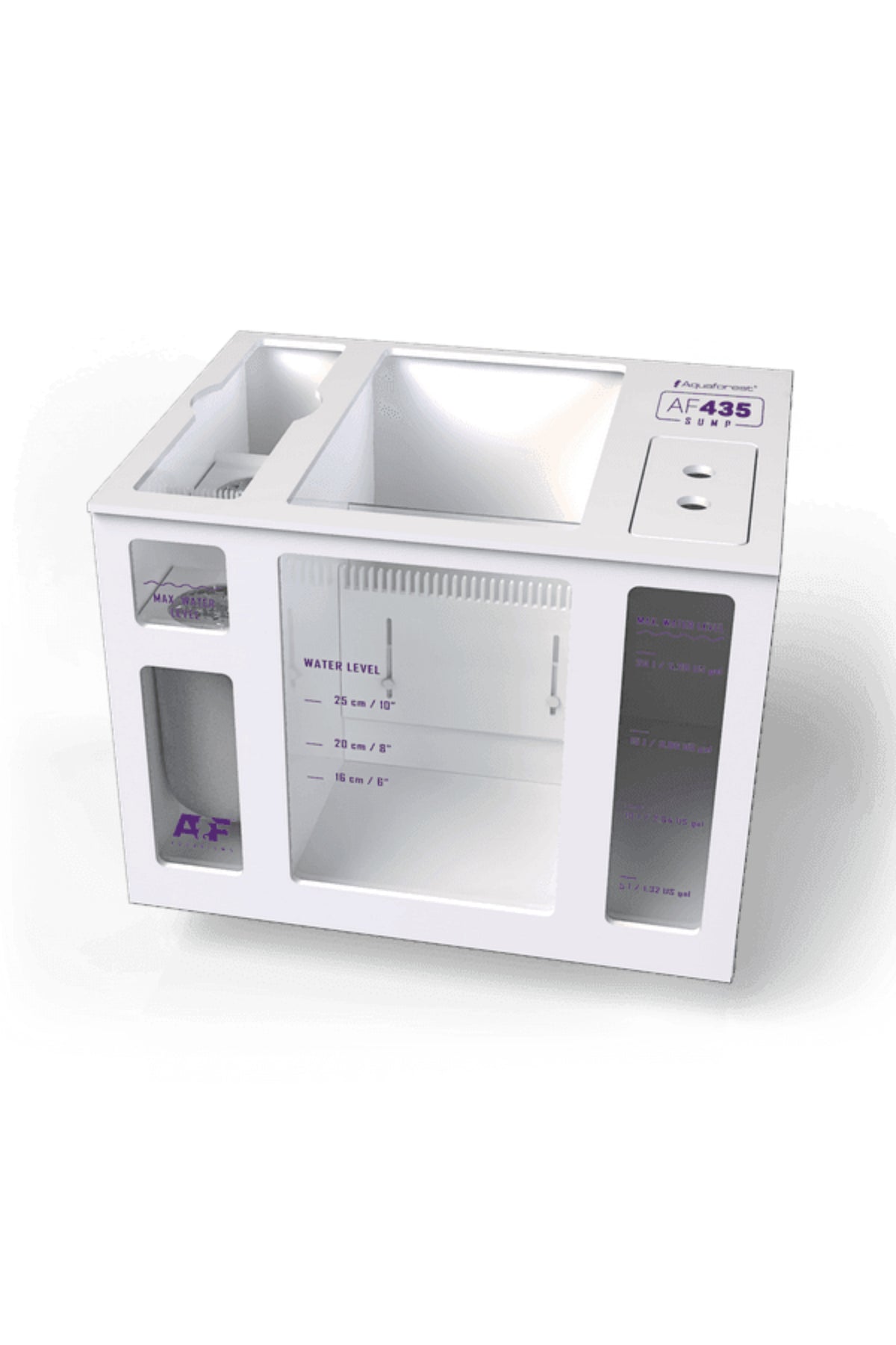 Aquaforest - Sump 435 (90-325) 600 x 465 x 450 mm.