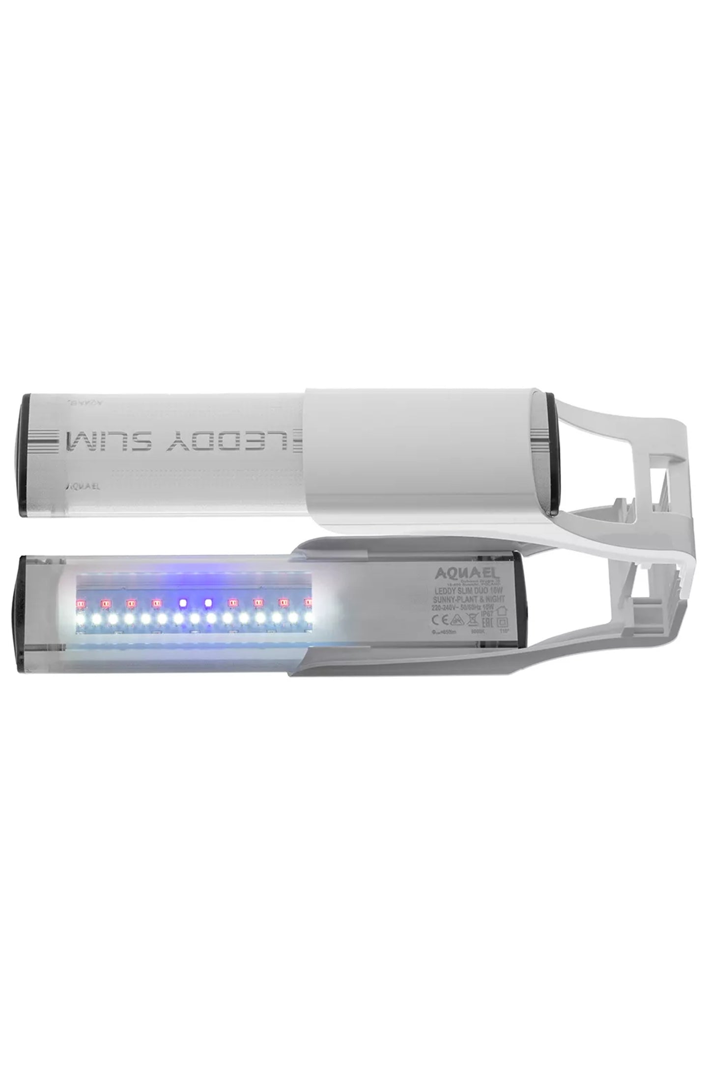 AQUAEL - Iluminación LEDDY SLIM DUO Sunny Plant & Night 10W (Blanca)