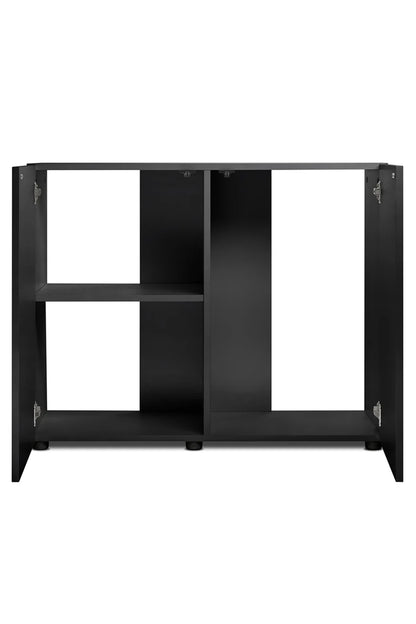 Acuario Optiset 200 litros con mueble Negro