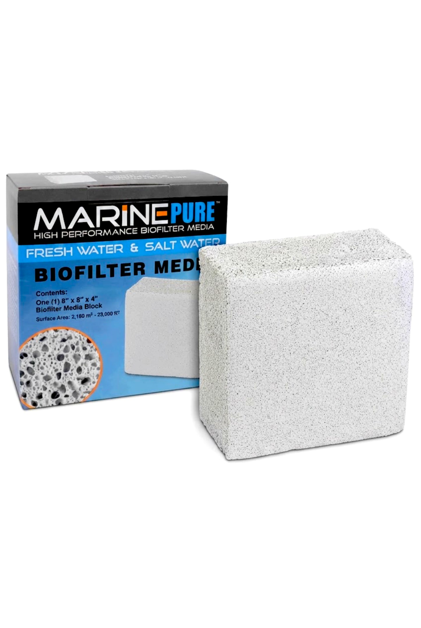 MarinePure Block - Bloque filtrante biológico para sump marino