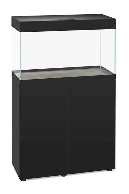 Acuario Optiset 125 litros con mueble Negro
