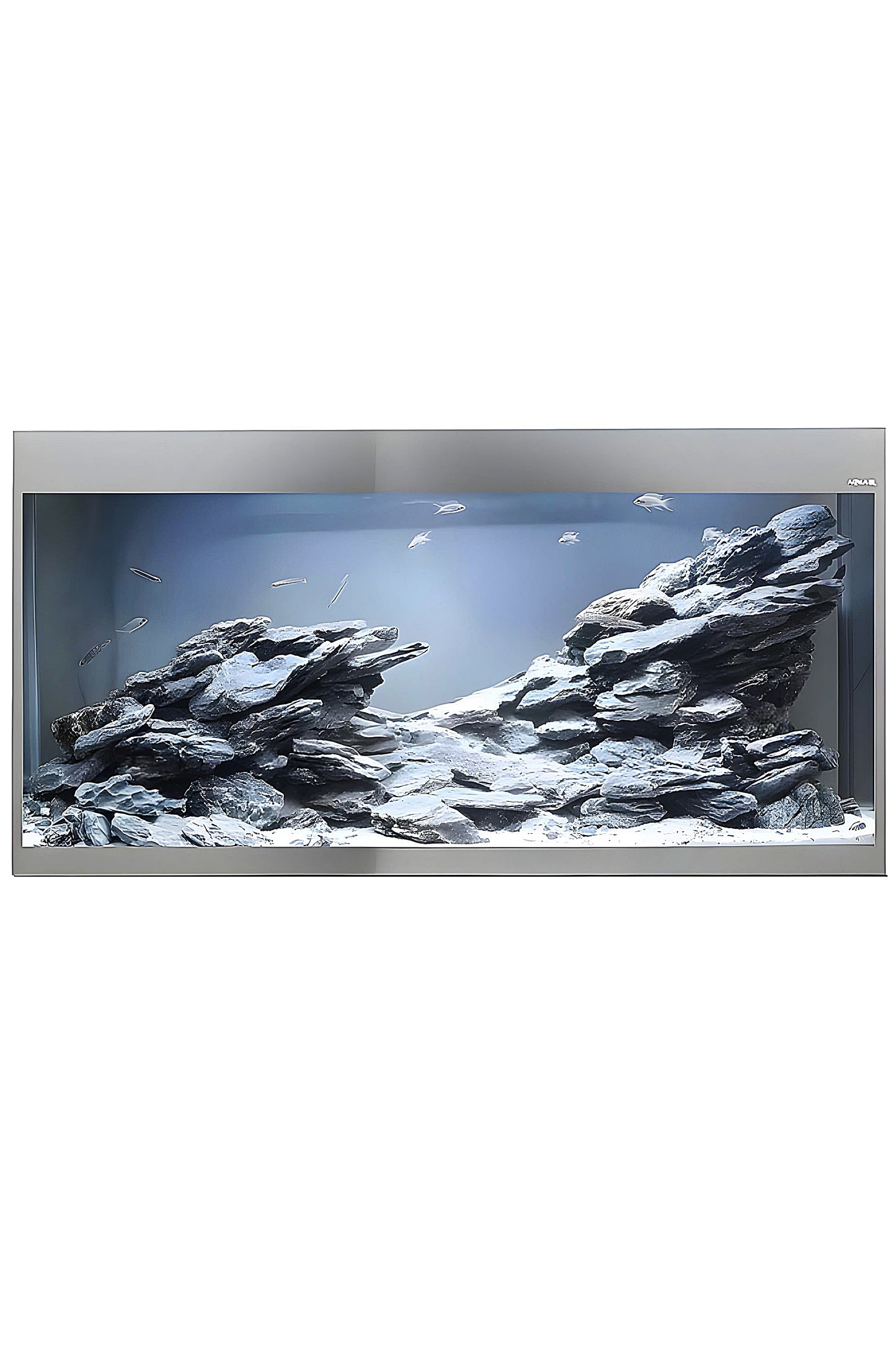 Acuario AQUAEL GLOSSY 120 GREY de 260 litros