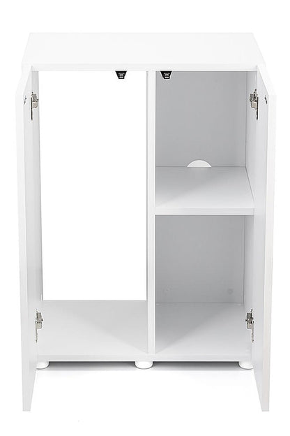AQUAEL - Mesa para acuario OPTISET 130 litros en Blanco
