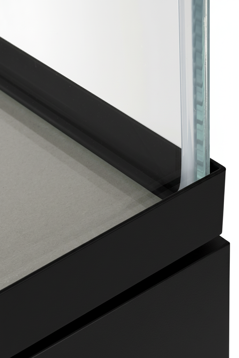 Acuario Optiset 240 litros con mueble Negro