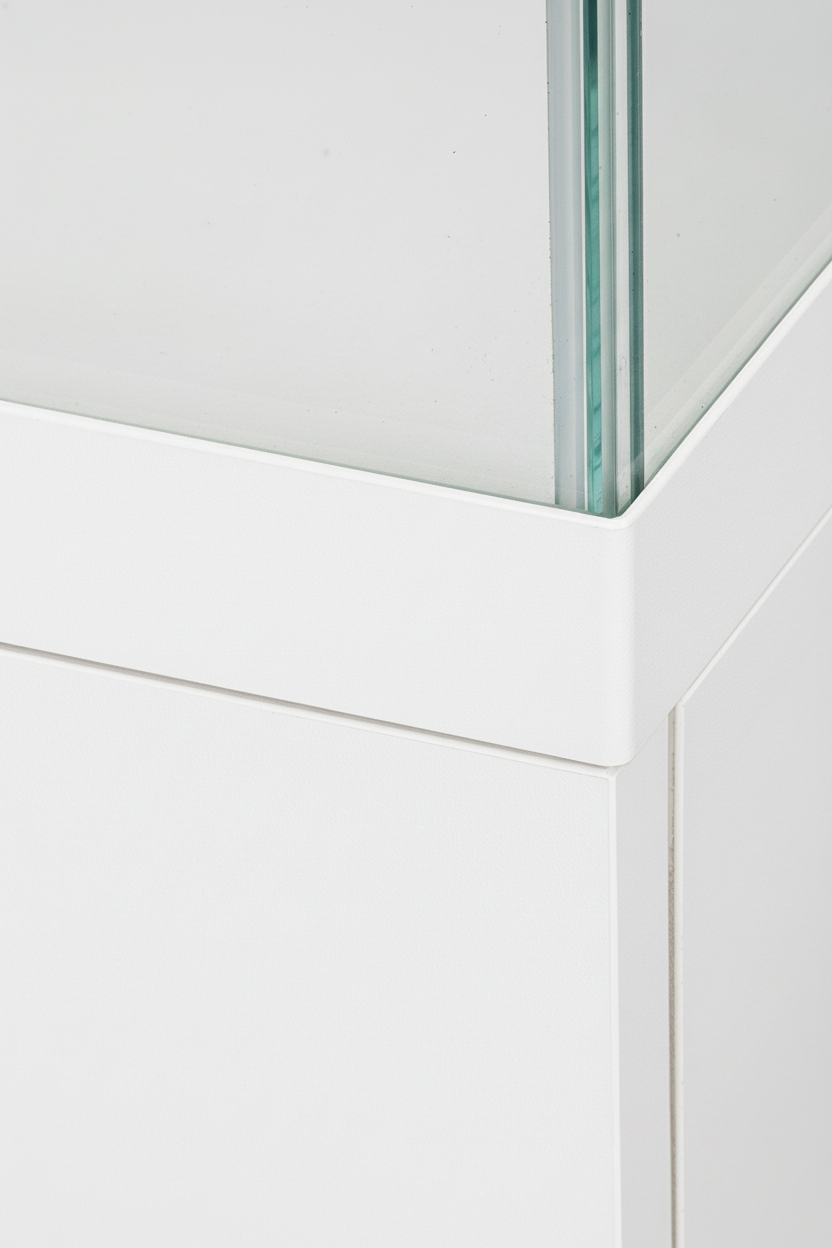 Acuario Optiset 200 litros con mueble Blanco