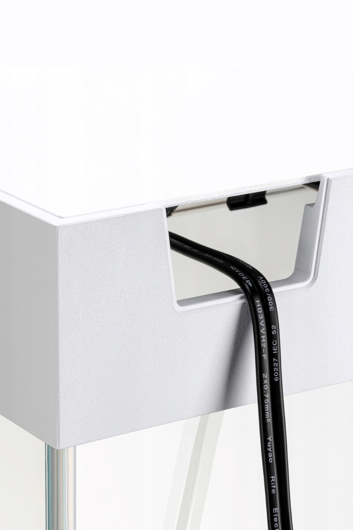 Acuario Optiset 200 litros con mueble Blanco