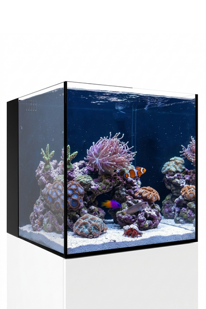 WATERBOX - Nuevo Acuario AIO 20 CUBE con mueble Blanco de 76 litros