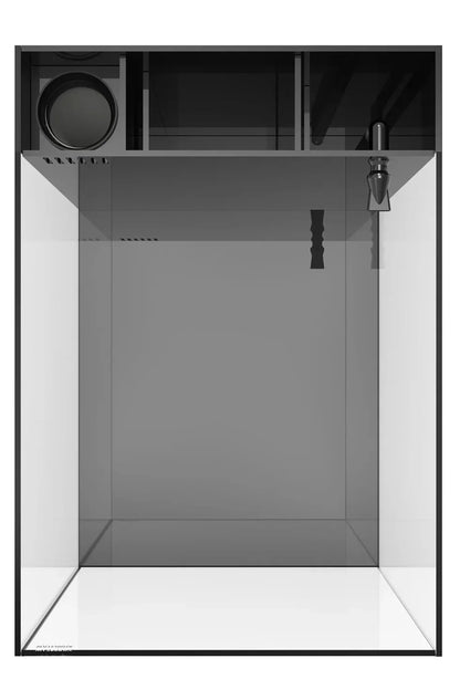 WATERBOX - Nuevo Acuario AIO 25 PENINSULA con mueble Negro de 90 litros