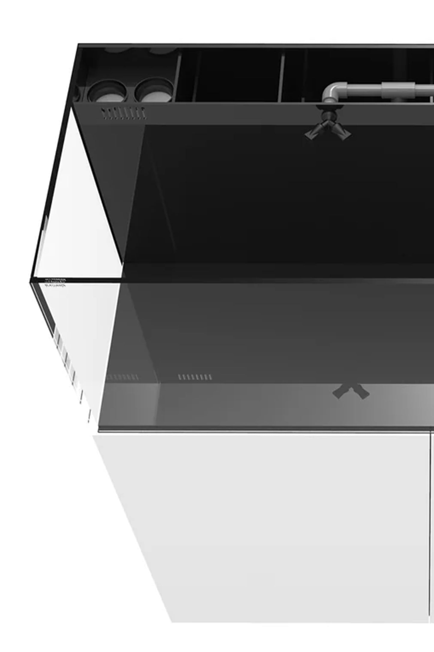 WATERBOX - Nuevo Acuario AIO 65.4 con mueble Blanco de 249 litros